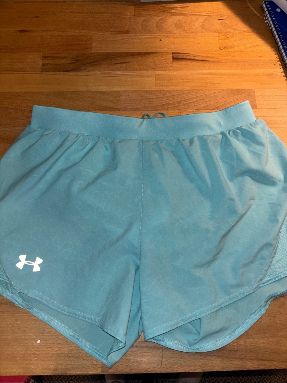 Under Armour Women's Teal Athletic Running Shorts
